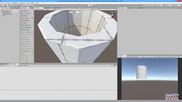 UNITY 2018 и ProBuilder: новые инструменты моделирования смотреть онлайн