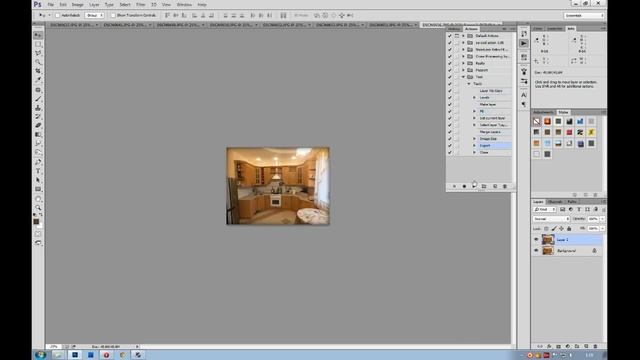 Экшены в Фотошоп. Как записать экшен, как использовать экшены смотреть онлайн