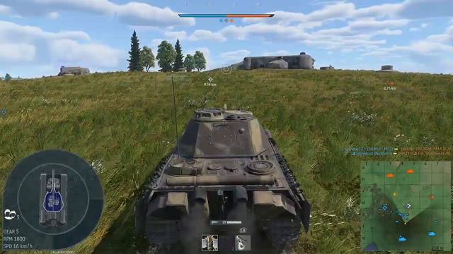 Panther A Bullshot - War Thunder Xbox One смотреть онлайн