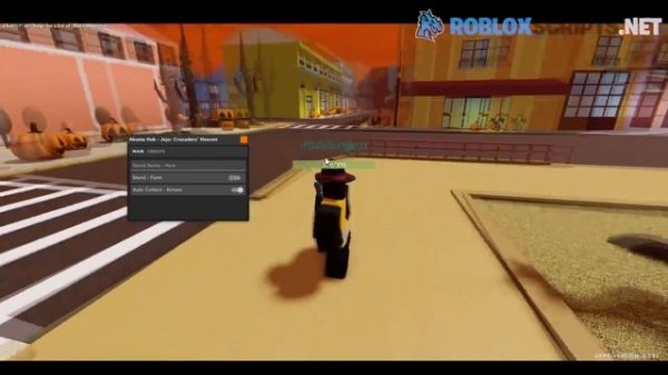 Roblox JOJO: Crusaders Heaven Script Hack GUI: Stand Farm, Arrow Farm, Get Any Stand & More!