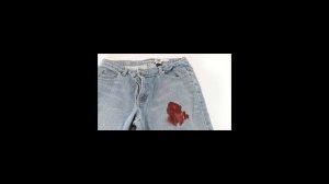 Как отстирать кровь с одежды?