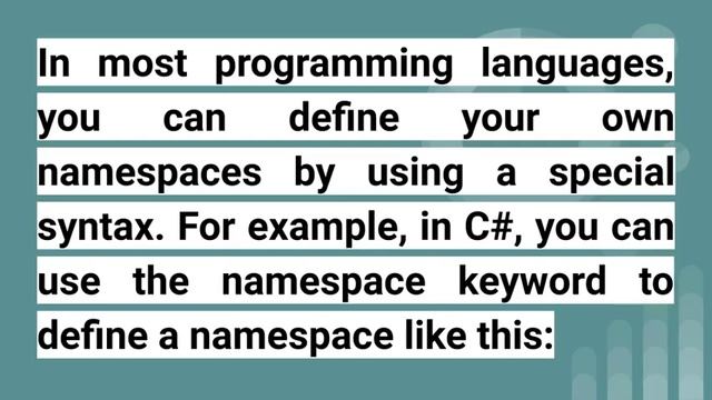 Learn Techncial English: Namespace in Coding смотреть онлайн