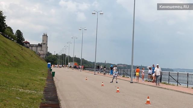День города Кинешма 2016: соревнования на роликовых коньках смотреть онлайн