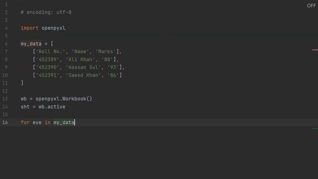 Writing to Excel File | Python | #2 смотреть онлайн
