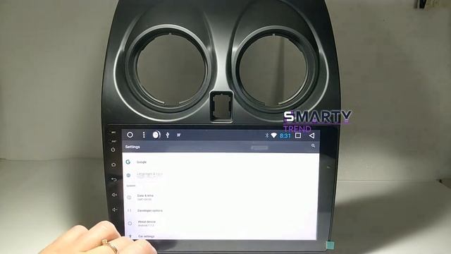 The SMARTY Trend head unit for Nissan Qashqai (2006-2010). смотреть онлайн