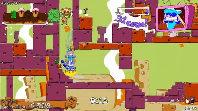 [TAS] The Most Boring Level (Ancient Cheese Death Mode) - Pizza Tower: Scoutdigo смотреть онлайн