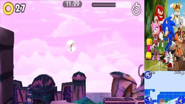 Sonic Boom Shattered Crystal Walkthrough Part 7 Ancient City 100% смотреть онлайн