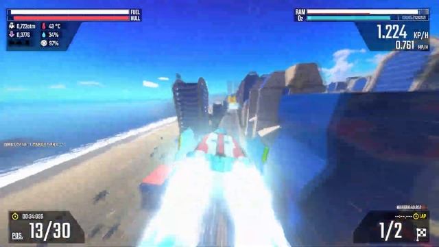 XF - eXtreme Formula : Prototype #1 Gameplay. смотреть онлайн