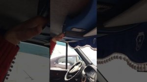 Полка над лобовым стеклом"Дуэт" в Газель, Бизнес.