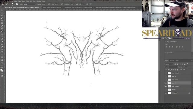 HOW TO: Black Metal Logo From A Tree!? - [Photoshop Tutorial] 2021 смотреть онлайн