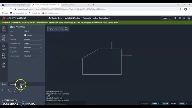 Angle Spacer - Using AutoCAD Web App смотреть онлайн