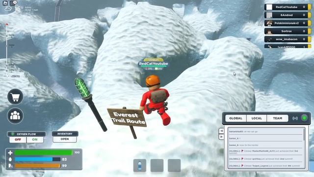 12-й БЕЙДЖ + ПОЛУЧЕНЫ КРЫЛЬЯ в роблокс | RB Battles 3 roblox | Mt. Everest Climbing Roleplay смотреть онлайн