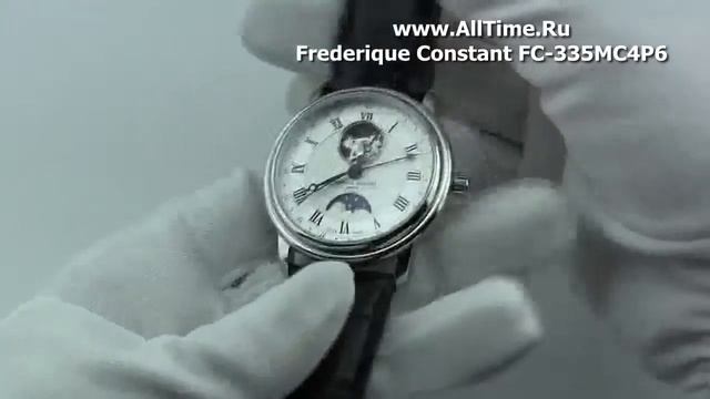 Мужские наручные часы Frederique Constant,обзор часов смотреть онлайн