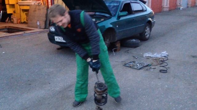 Замена пружин E110 смотреть онлайн