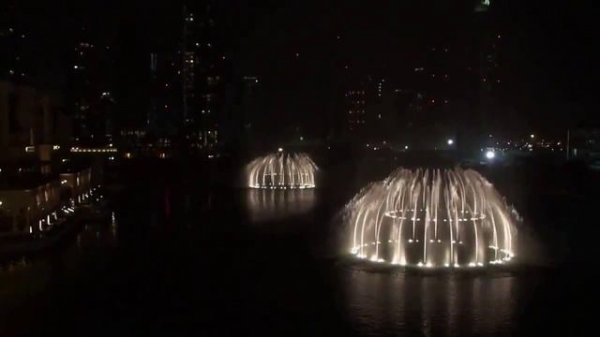 Поющий Фонтан Дубай The Dubai fountain New Year HD