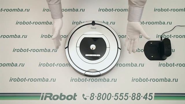 iRobot Roomba 760. Обзор робота-пылесоса (Айробот Румба). смотреть онлайн