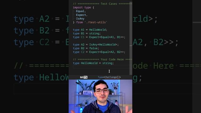 Hello World - TypeScript Type Challenges #13 [WARM] смотреть онлайн