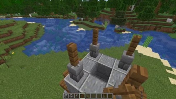 Minecraft - Small Stone Tower Tutorial (How to Build)