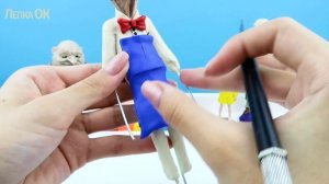 МОРОЖЕНЩИК в игре Маленькие Кошмары - Nightmares 2 | Видео - лепим фигурки из пластилина с Лепка ОК