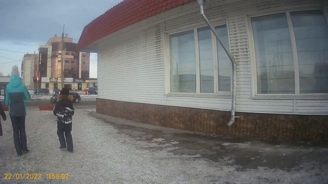 Видео за 22.01.2023 года Еду в сторону Гагарина вид передней камеры смотреть онлайн