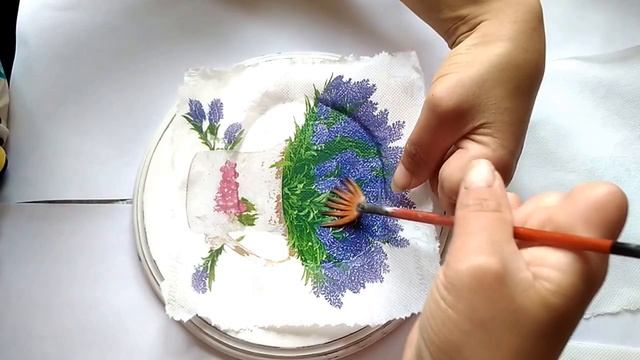 КАК ПРИКЛЕИТЬ САЛФЕТКУ / ДЕКУПАЖ ПОВЕРХНОСТИ смотреть онлайн