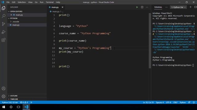 Learn Python - String Slicing смотреть онлайн