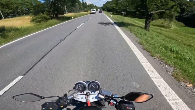 Suzuki GS 500 Summer ride POV смотреть онлайн