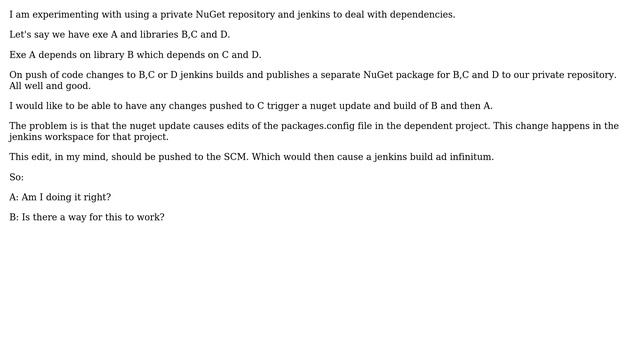 Software Engineering: Using private NuGet repository and Jenkins to handle dependencies смотреть онлайн