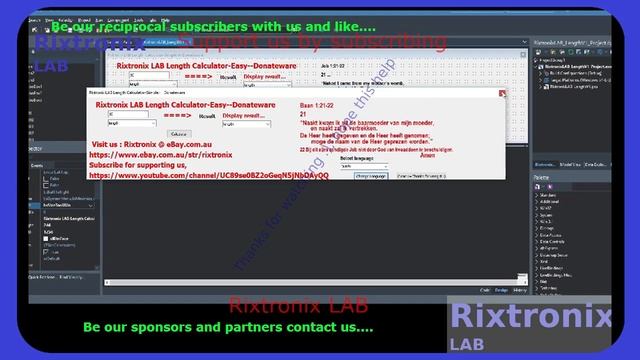 Donateware Length Calculator Delphi 102 смотреть онлайн