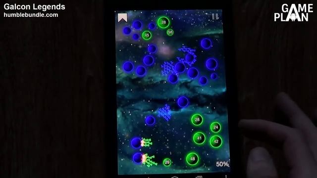Galcon Legends - космическая стратегия из Humble Bundle: PC and Android 10 смотреть онлайн