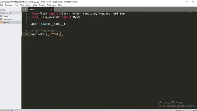 Flask MySQL Connection - How to Connect MySQL to Flask Application смотреть онлайн