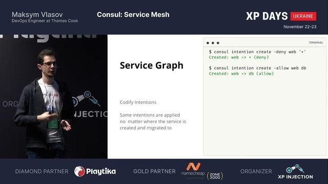 Consul: Service Mesh (Maksym Vlasov, Ukraine) [UA] смотреть онлайн