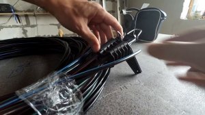 Крепление сип кабеля к дому . Подключение электричества.