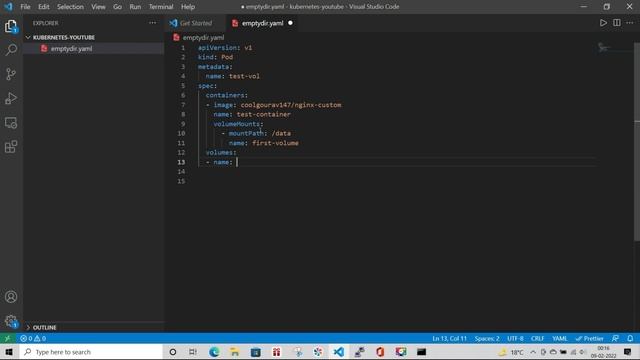 63 . Kubernetes (InHindi): Volumes - emptyDir смотреть онлайн