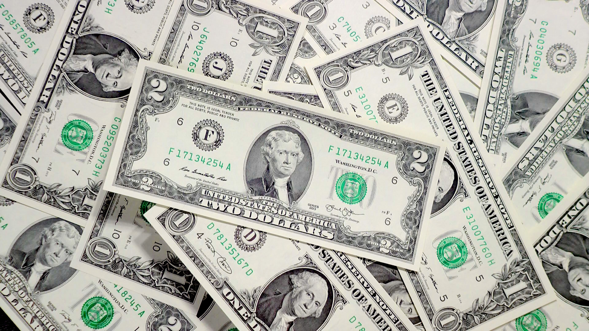 Пополнение коллекции. Банкноты США. Распаковка посылки. смотреть онлайн