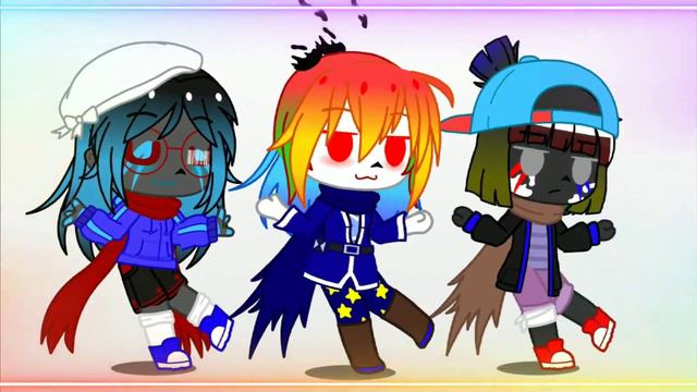Glitch Trio dance meme (my AU) UwU смотреть онлайн