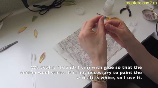 Silk flowers - Frangipani Plumeria. Part of large video lesson 13 смотреть онлайн