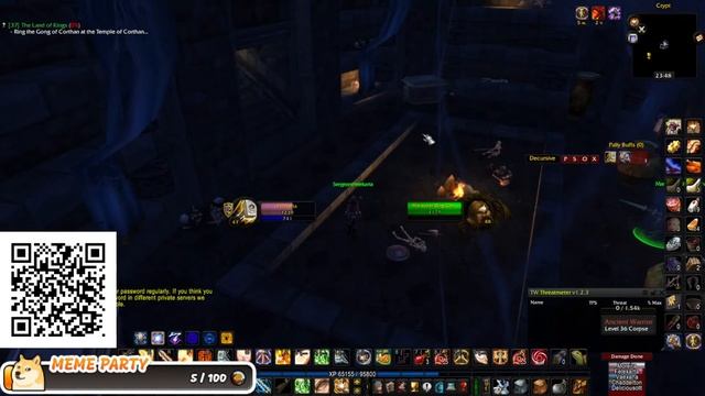 Прокачка пала на  ?  Turtle WoW 40 Lvl