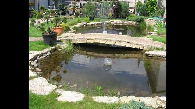 Симпатичные декоративные мостики для сада смотреть онлайн