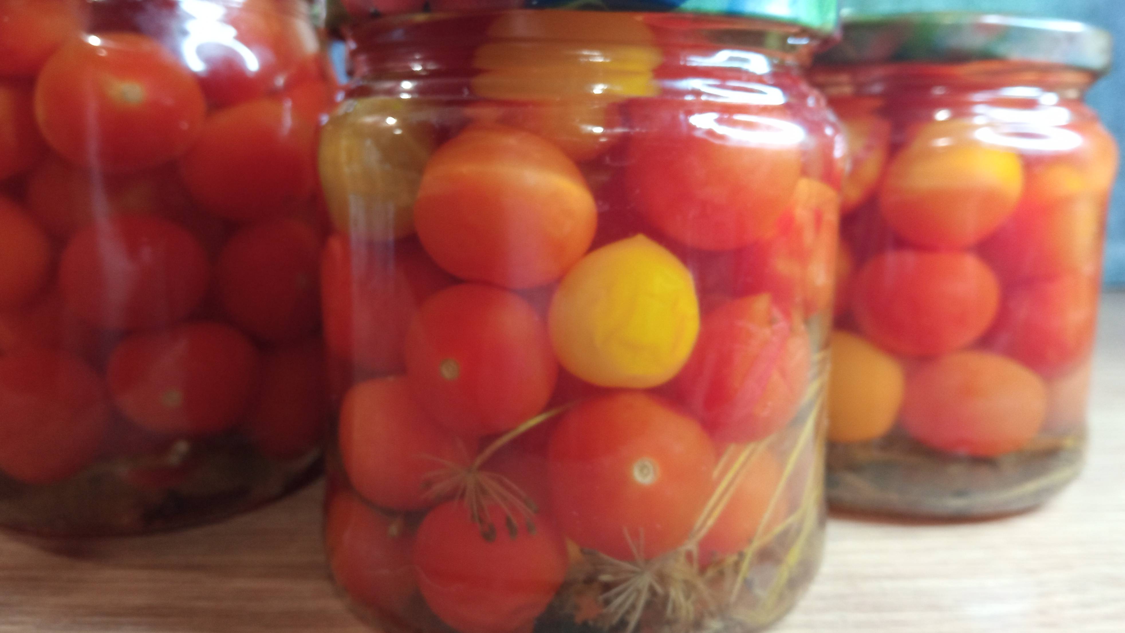 Консервированные помидоры на зиму, рецепт. Маринованные черри на зиму смотреть онлайн