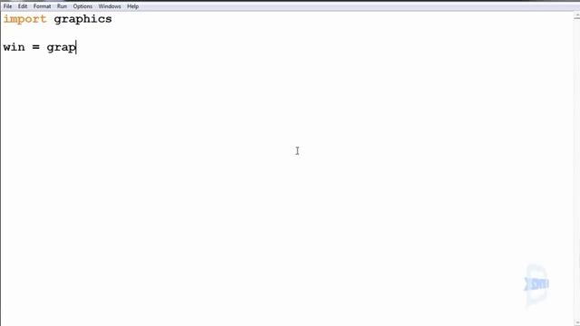 Python Tutorial 0.6 - Graphics Module смотреть онлайн