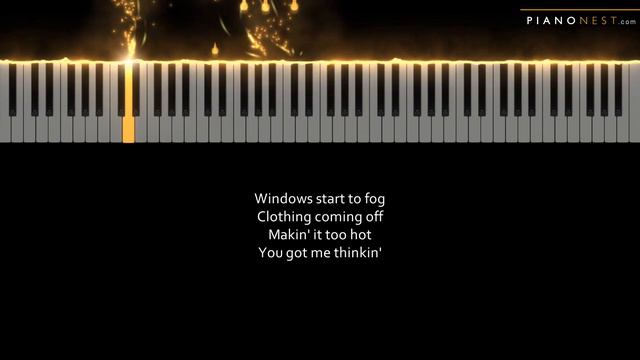 The Neighbourhood - Stargazing - LOWER Key (Piano Karaoke Instrumental)
