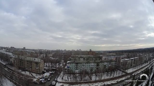 Начало зимы. Таймлапс смотреть онлайн
