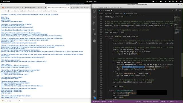 ClearLab Session 4 - Building an external MQTT client using an SDK смотреть онлайн