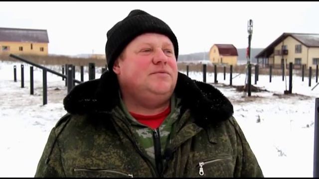 Монтаж винтового фундамента зимой ЛесТорг смотреть онлайн