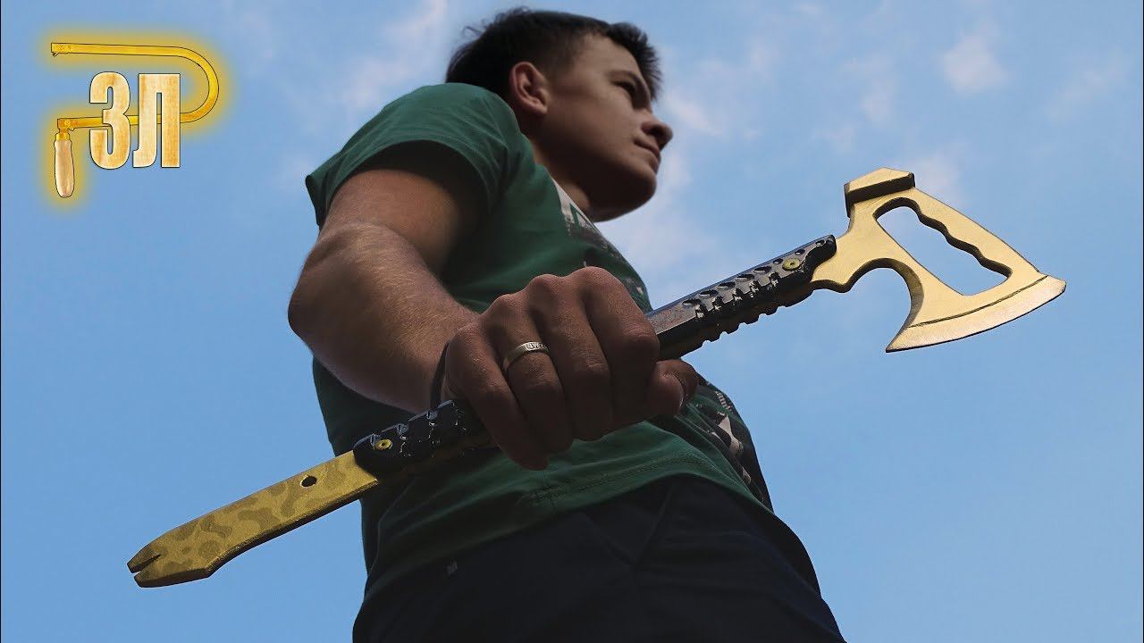 Как сделать Tomahawk Gerber из дерева? Warface смотреть онлайн