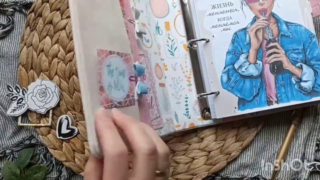 Молочный планер с девушкой / Планер ручной работы на кольцевом механизме / Скрапбукинг смотреть онлайн