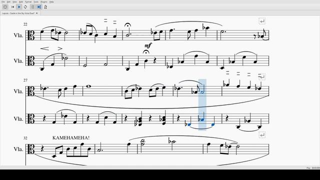 Laputa (Castle In The Sky) - Viola Duet [With Sheet Music]