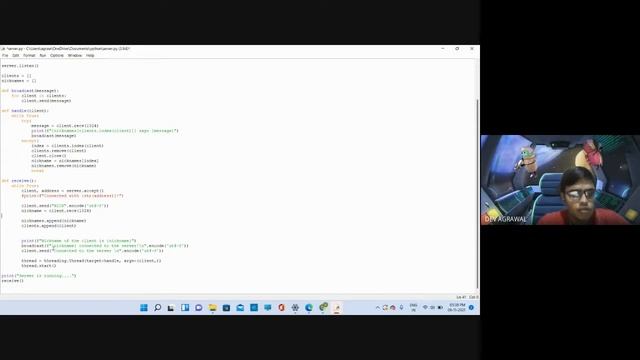 create chat gui with help of python смотреть онлайн