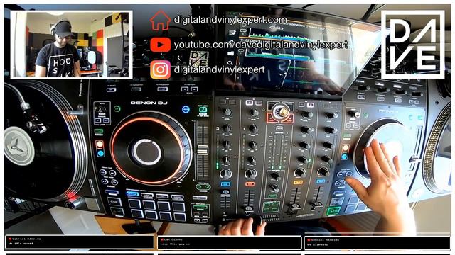 Live Drum and Bass set on Vinyl and the Denon Prime 4 смотреть онлайн